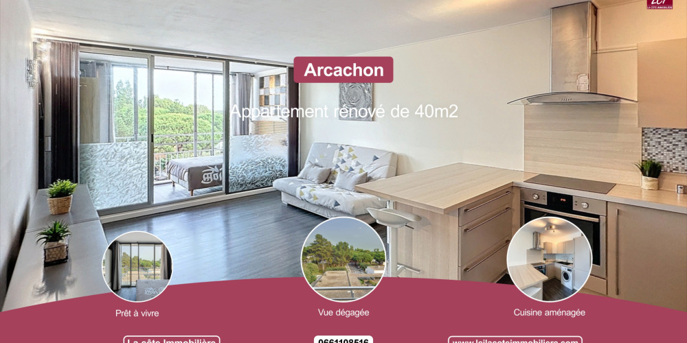 appartement à ARCACHON (33120)