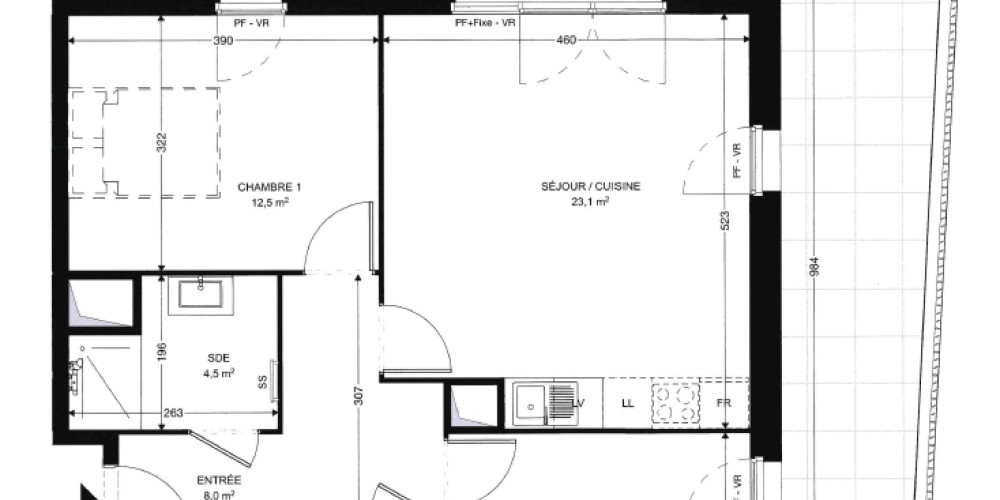 appartement à AMBARES ET LAGRAVE (33440)