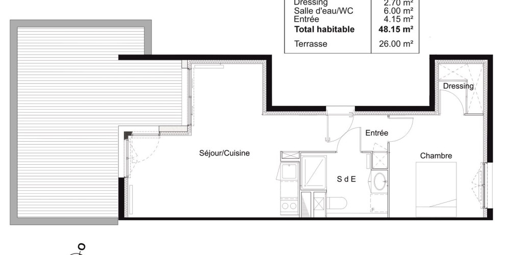 appartement à BORDEAUX (33000)