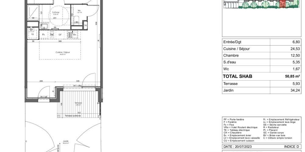 appartement à GUJAN MESTRAS (33470)