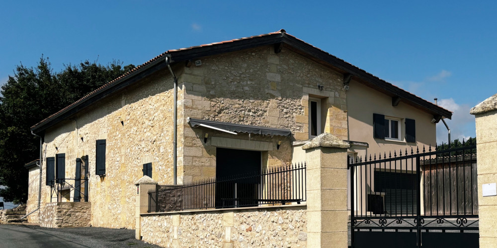 maison à ST GENES DE CASTILLON (33350)