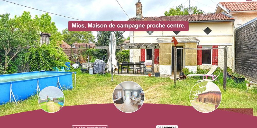 maison à MIOS (33380)