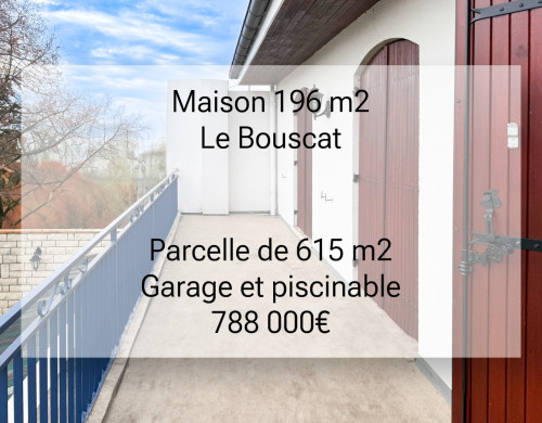 maison  LE BOUSCAT