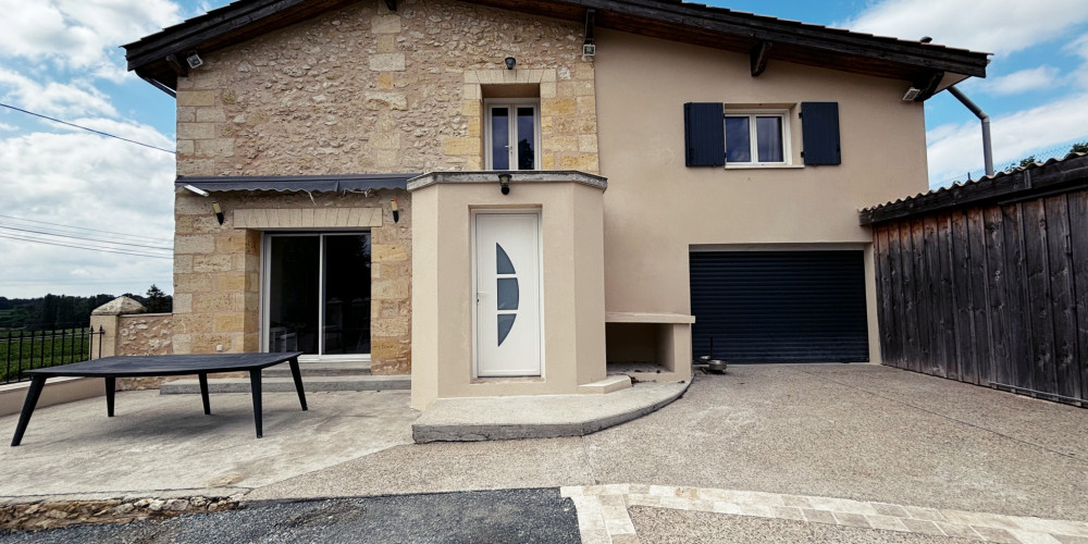 maison à ST GENES DE CASTILLON (33350)